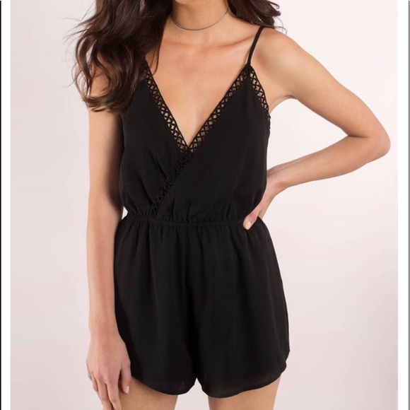 Tobi Other - BRAND NEW Black Romper